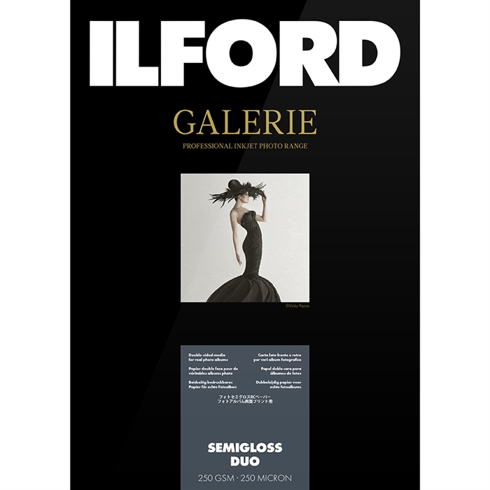 Ilford Semigloss Duo for FineArt Album - 210mm x 335mm - 25 pcs.
