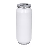 Stainless Steel Thermo Drink Bottle 500ml / 17oz   Straight, Soda Can