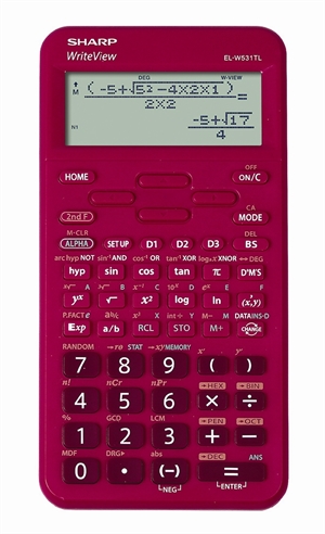 Calculatrice scientifique Sharp EL-W531TL rose