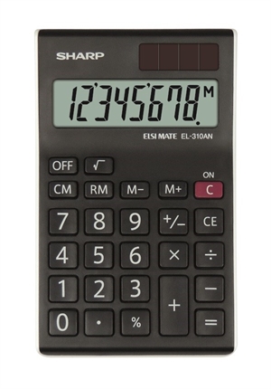Sharp Bureau Calculator EL-310ANWH