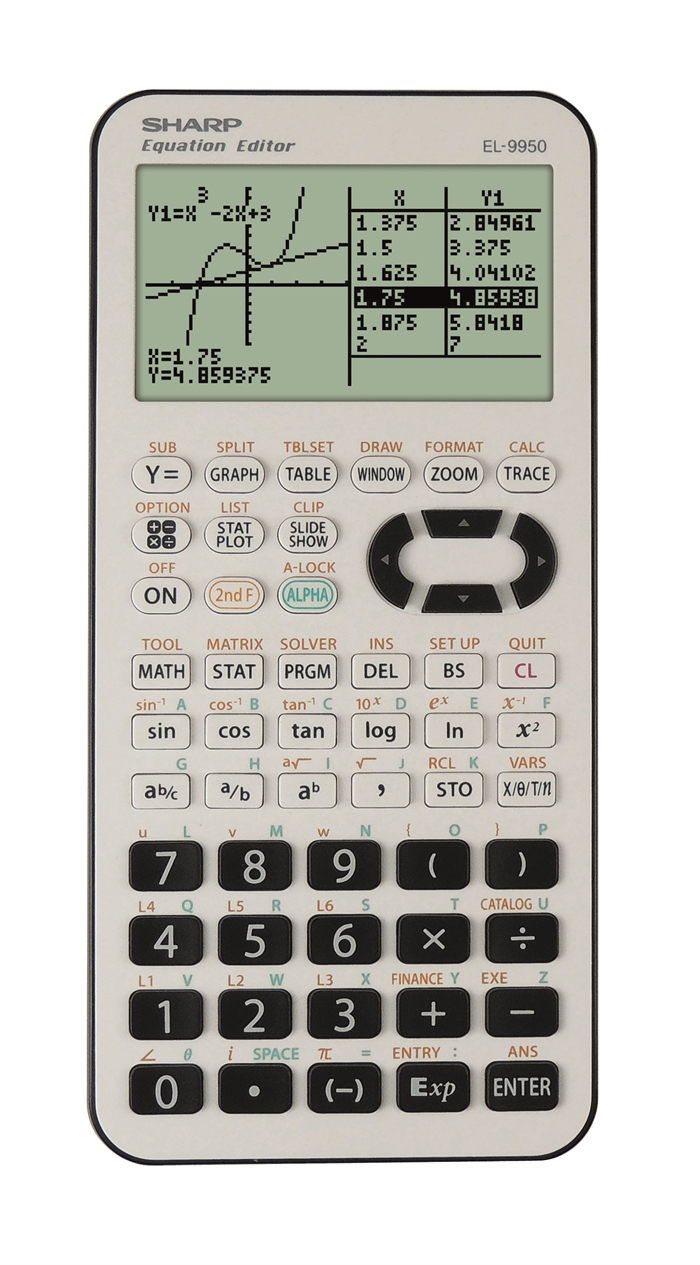 Sharp EL-9950G Calculatrice graphique (EN/DE)