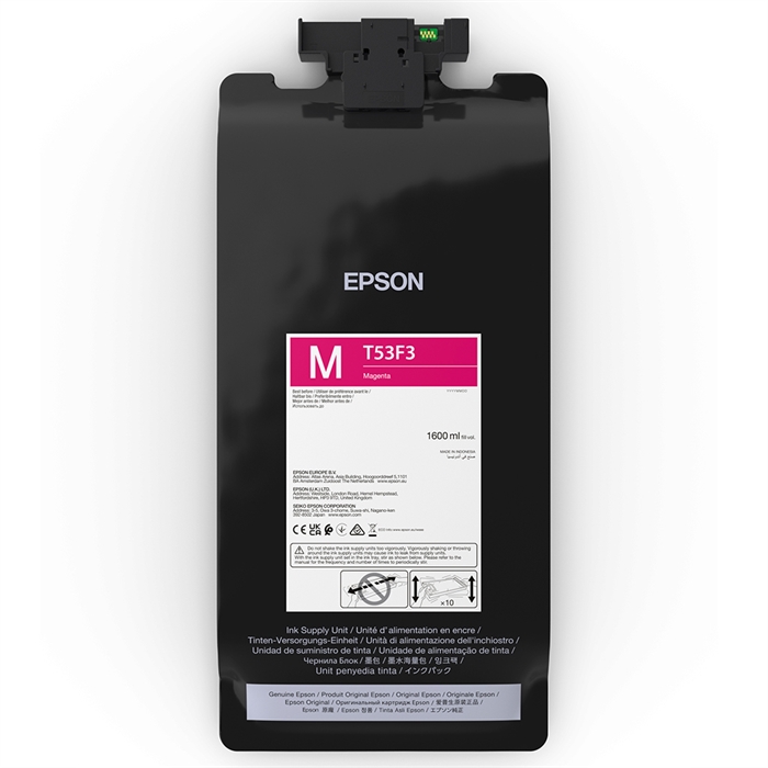 Epson sac d\'encre Magenta 1600 ml - T53F3
