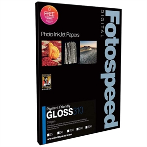 Fotospeed PF Gloss 310 g/m² - A2, 25 feuilles