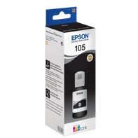 Epson T105 EcoTank Black bouteille d'encre