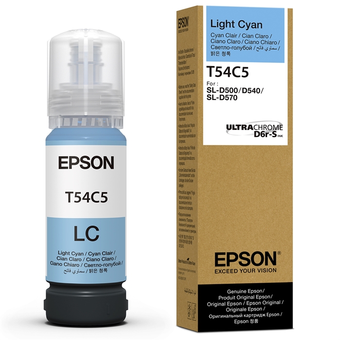 Epson T54C Cartouche d\'encre Light Cyan de 70 ml pour SureLab SL-D500