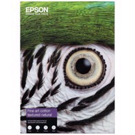 Epson Fine Art Cotton Textured Natural 300 g/m2 - A3+ 25 feuilles