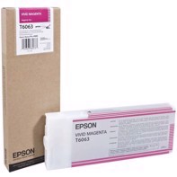 Epson Vivid Magenta T6063 - 220 ml cartouche d'encre pour Epson Pro 4880