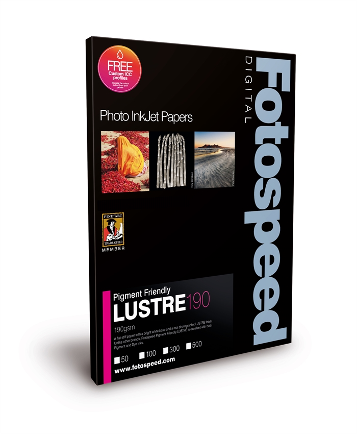 Fotospeed PF Lustre 190 g/m² - A3, 300 g/m² feuille