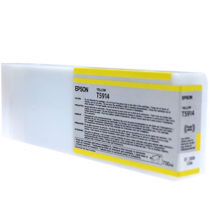 Epson Yellow T5914 - Cartouche d\'encre de 700 ml pour Epson Stylus Pro 11880