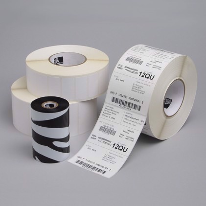 Zebra Z-Perform 1000D, label roll, thermal paper, 38x25mm